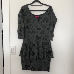 Mark Mahoney for Betsey Johnson peplum dress